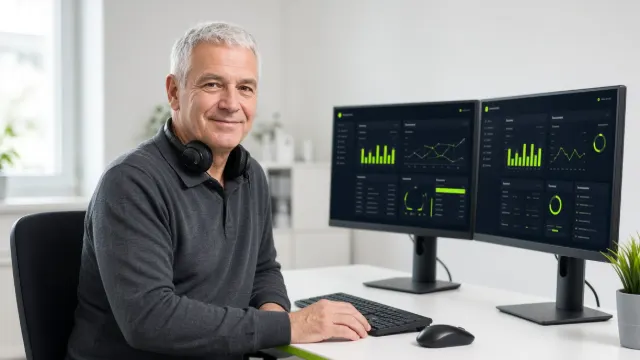 IT-Systemtechniker am Arbeitsplatz